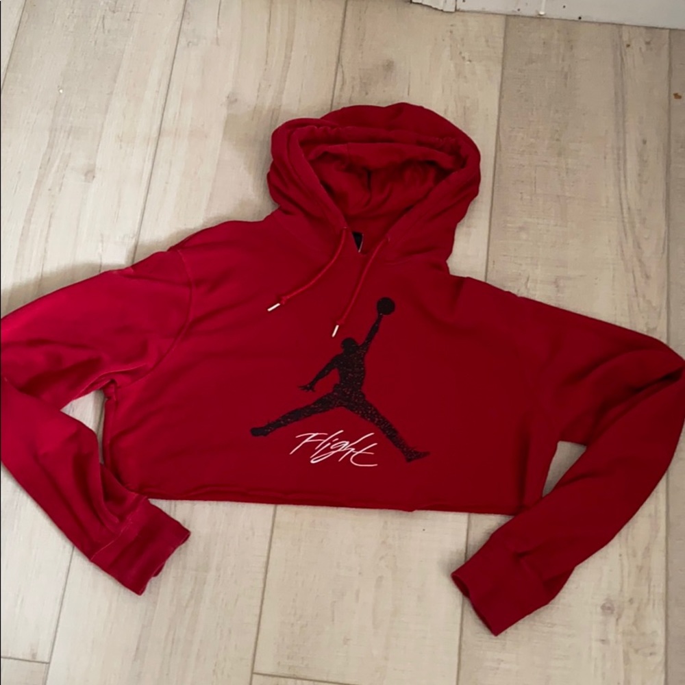 Cropped Jordan Hoodie
